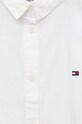 Lány Tommy Hilfiger gyerek ing pamutból KG0KG07030.PPYX fehér