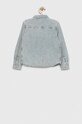 Calvin Klein Jeans koszula jeansowa dziecięca IU0IU00406.PPYX niebieski SS23
