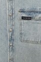 Dziewczynka Calvin Klein Jeans koszula jeansowa dziecięca IU0IU00406.PPYX niebieski