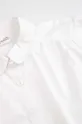 biela Detská bavlnená mikina Coccodrillo