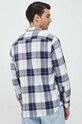 Βαμβακερό πουκάμισο Tommy Hilfiger σκούρο μπλε MW0MW29157.PPYX