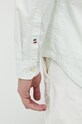 Košile Tommy Jeans zelená DM0DM15408.PPYX