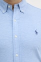 Polo Ralph Lauren camasa din bumbac 710654408 albastru AA00