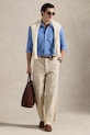 Abbigliamento Polo Ralph Lauren camicia in cotone 710654408 blu