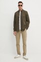 Одежда Хлопковая рубашка Polo Ralph Lauren 710654408 зелёный