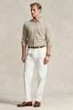 Odzież Polo Ralph Lauren koszula bawełniana 710654408 beżowy