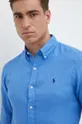 Ľanová košeľa Polo Ralph Lauren Pánsky