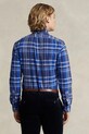 Хлопковая рубашка Polo Ralph Lauren 710897267 мультиколор SS23