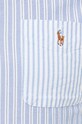 Polo Ralph Lauren cămașă din bumbac 710897269 albastru SS23