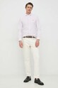 Odzież Polo Ralph Lauren koszula bawełniana 710897274 różowy