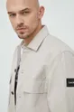 beżowy Calvin Klein koszula