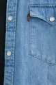 Levi's camicia di jeans blu