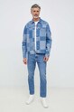 Pepe Jeans koszula jeansowa Denton PM307745.000 niebieski SS23