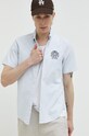 Abercrombie & Fitch camasa KI125.3012.104 albastru
