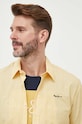 Pepe Jeans koszula bawełniana PM307805.800 żółty