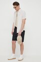 Pepe Jeans koszula lniana Latimer PM307760.845 beżowy SS23