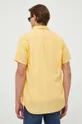 Ρούχα Πουκάμισο από λινό Pepe Jeans Parker PM307794.039 κίτρινο