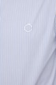 Trussardi koszula bawełniana 52C00296.1T006271 niebieski