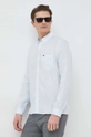 blue Lacoste linen shirt