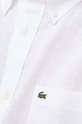 Сорочка з льону Lacoste CH5699 білий