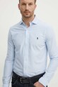 Polo Ralph Lauren koszula bawełniana 710899074 niebieski