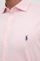 Polo Ralph Lauren pamut ing 710899386 rózsaszín AW24
