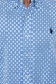 Polo Ralph Lauren koszula bawełniana 710900518 niebieski SS23