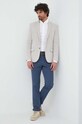 Памучна риза Tommy Hilfiger MW0MW30675.PPYX бял SS24