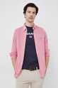 Tommy Hilfiger cămașă din bumbac rosu MW0MW30675.PPYX