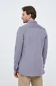 tmavomodrá Bavlnená košeľa Tommy Hilfiger