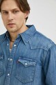 Levi's camasa jeans albastru 85744.0048