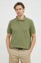πράσινο Βαμβακερό μπλουζάκι πόλο Levi's