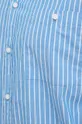 Βαμβακερό πουκάμισο Sisley μπλε
