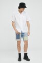 Odzież Levi's koszula bawełniana 72625.0074 biały