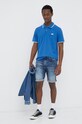 Polo tričko Levi's A4842.0008 modrá SS23