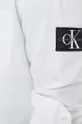 Рубашка с примесью льна Calvin Klein Jeans белый