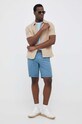 Риза United Colors of Benetton 5O5YUQ025.39A бежов SS23