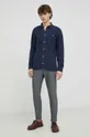 Košulja s dodatkom lana Bruuns Bazaar Lin Nuit  85% Lenzing™ Lyocell, 15% Lan