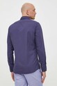 BOSS camasa din bumbac BOSS ORANGE bleumarin 50489319