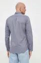 blu navy BOSS camicia in cotone BOSS ORANGE