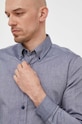 Bavlnená košeľa BOSS BOSS ORANGE 50489341 tmavomodrá