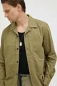 πράσινο Βαμβακερό πουκάμισο G-Star Raw Ανδρικά