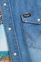 Wrangler koszula jeansowa W5D1EM32F niebieski SS23
