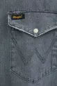 Джинсовая рубашка Wrangler серый