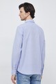 BOSS koszula bawełniana niebieski 50490466