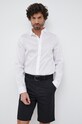 Armani Exchange koszula bawełniana biały 3RZC23.ZNZRZ