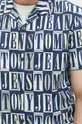 Bavlnená košeľa Tommy Jeans tmavomodrá
