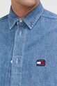 Tommy Jeans koszula jeansowa DM0DM15932.PPYX niebieski
