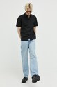 HUGO koszula 50475668 czarny SS25