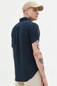 Одяг Сорочка з льону Superdry M4010608A.11S темно-синій